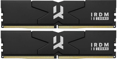 Оперативна пам'ять GOODRAM 32 GB (2x16GB) DDR5 6000 MHz IRDM Black (IR-6000D564L36S/32GDC)