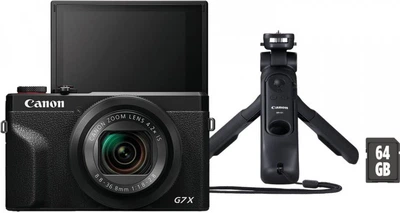 Компактный Canon PowerShot G7 X Mark III Black VLogger (3637C029)