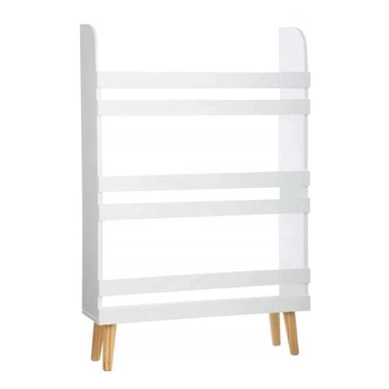 Полка для игрушек книг 95 x 15 x 50 см Белая