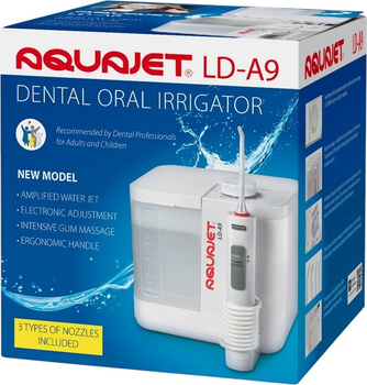 Іригатор для ротової порожнини Aquajet LD-A9 500 мл (8887786600233)