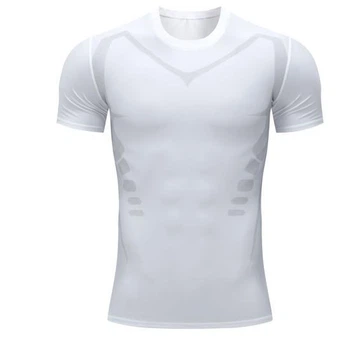 Футболка компрессионная мужская Heart XL Loku белый