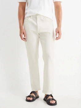 Джинсы Regular Fit мужские C&A 2211695_01 W33L32 Белые (KAY2000001608678)