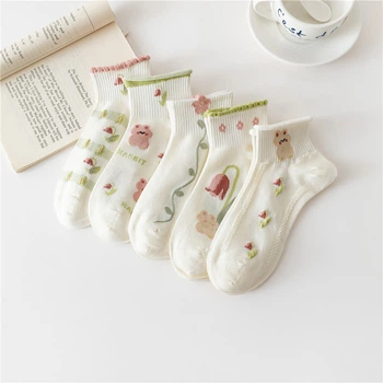Жіночі шкарпетки комплект 5 пар шкарпеток Honey Fashion Accessories 35-38р (1-68)