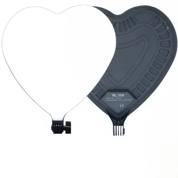 Лампа відеосвітло LED CH RL-500 світильник серце 30*32cm 55W 2700-6500K