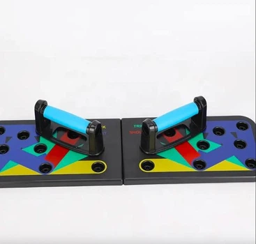 Дошка для віджимань foldable push up board багатофункціональний тренажер регульований, упори для віджимань