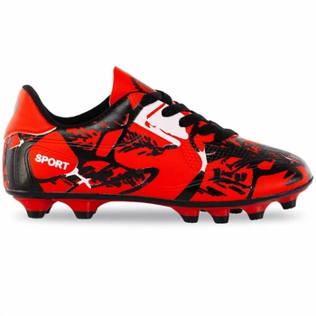 Бутсы футбольные детские SP-Sport Air 7863 размер 35 Black-Red
