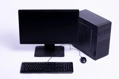 Компьютер в сборе, Intel Core i7 6700, ОЗУ 12 ГБ, HDD 250 ГБ, SSD 240 ГБ, видео 2 ГБ, монитор 24" Б/У