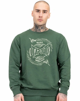 Світшот чоловічий TapOut SPIRIT SWEAT 940037-5013 M Green/Green (4255581529570)