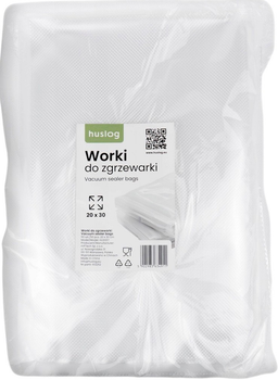 Worki próżniowe Huslog 20x30 cm 50 szt (HUS1017)