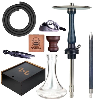 Кальян 2X2 Hookah Medium Blue Full Set 54 см
