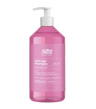 Восстанавливающий шампунь Shot Design Anti-Age Shampoo, 1000 ml