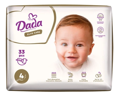 Детские подгузники Dada Elite Care Maxi 7-18 кг 33 шт. (4820174981105)