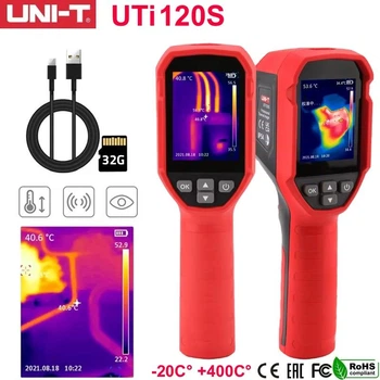 Тепловизор для энергоаудита (120×90) UNI-T UTi 120S (32GB карта памяти)