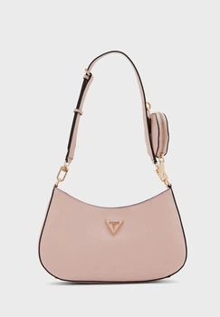 Сумка GUESS ALEXIE Shoulder 6180 Пудра (2000029745430)