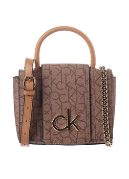 Сумка Calvin Klein Monogram 860 Світло-Коричневий (2000029799174)