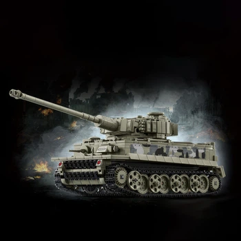Конструктор LeYi Танк Tiger 1 Gray (968 деталей)