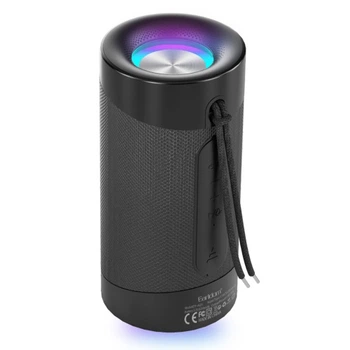 Портативна колонка Bluetooth Earldom ET-A21 LED (Чорний)
