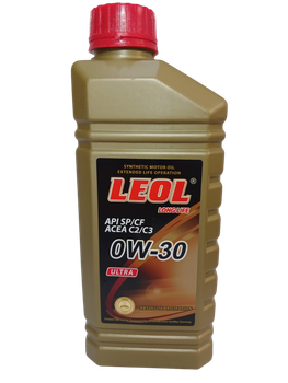 Масло моторное 0W-30 С2 С3 1л SP ЛЕОЛ ULTRA
