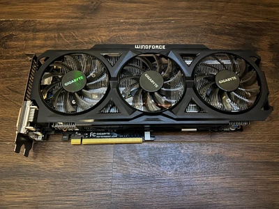 Видеокарта GTX 760 2GB Gigabyte GDDR5 (GV-N760OC-2GD REV:2.0) Б/У