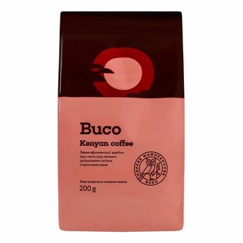 Кофе молотый BUCO Рецепт Кении 200 г