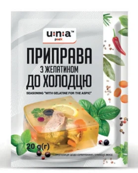 Приправа Una pack с желатином для холодца 20г