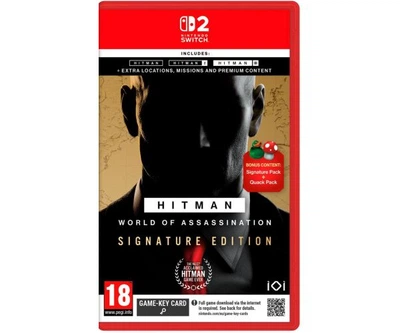 Гра Hitman: World of Assassination Signature Edition (російські субтитри) (Nintendo Switch 2)