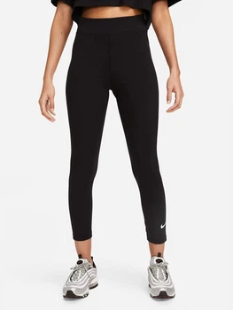 Спортивні легінси для фітнесу високі жіночі Nike W Nsw Nk Clsc Hr 7/8 Tight Lbr DV7789-010 XS Black (0196153414662)
