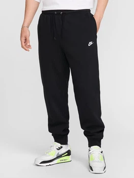 Спортивные штаны на флисе мужские Nike M Nk Club Bb Jogger FN3787-010 L Черные (0197863272016)