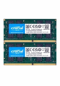 Crucial DDR4 SDRAM 32 ГБ - ROZETKA - купить оперативную память в