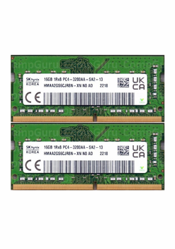 阿*部様 SK hynix DDR4-3200MHz 32GBメモリ2枚セット合 SK hynix DDR4 SDRAM 32 ГБ - ROZETKA - купить оперативную