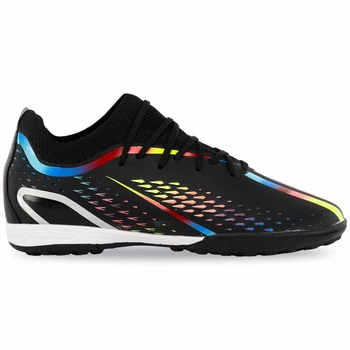 Сороконіжки футбольні дитячі з носком SP-Sport Air Zoom 7236T розмір 35 Black-Multicolor
