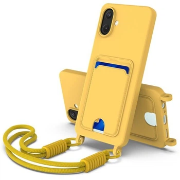 Защитный чехол Reframe Silicone Holder для Samsung Galaxy A07 (A075) - Yellow