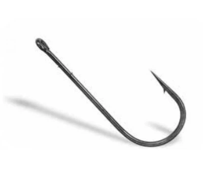Крючок Gurza Round Bent Hook K-1307 №1/0 Черный