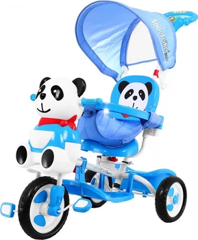 Трехколесный велосипед для детей SporTrike Панда Синий (5903864909623)