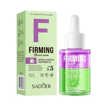 Двухфазная подтягивающая сыворотка для лица Sadoer Facial Serum PH 5.5 30 мл (6942349748837)