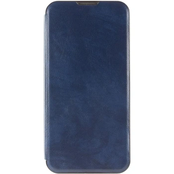 Противоударный Кожаный чехол-книжка Belora для Xiaomi Redmi Note 8 Pro Midnight Blue