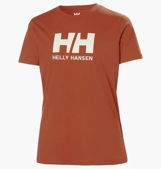 Футболка Helly Hansen Logo T-Shirt Orange 34112-179 S