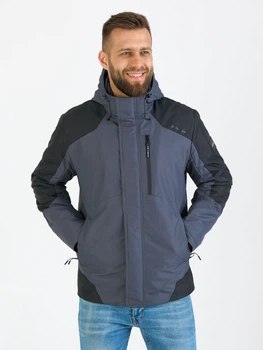 Ветровка мужская Riccardo V-4 2XL Графитовая с черным (ROZ6501064098)