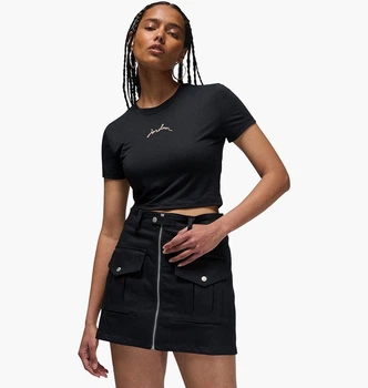 Футболка Air Jordan Slim Cropped Graphic T-Shirt Black FN5720-010 M