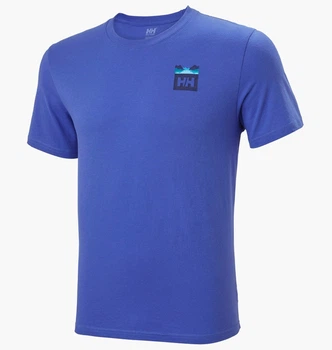 Футболка Helly Hansen Nord Graphic T-Shirt Blue 62979-606 XL