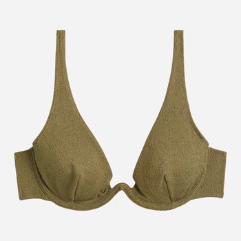 Верхня частина купальника жіноча H&M 1216189001c31 75C Хакі (1000000052368)