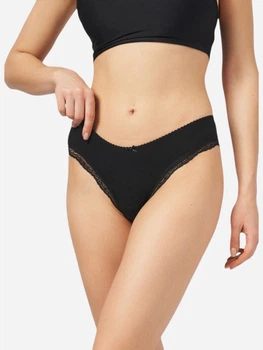 Трусики бразилиана женские хлопковые H&M 990702c31 L Черные (1000000052402)
