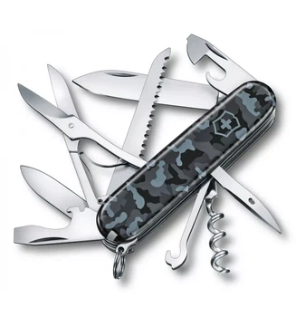 Швейцарский нож Victorinox Huntsman универсальный складной для туризма и активного отдыха 91 мм камуфляж
