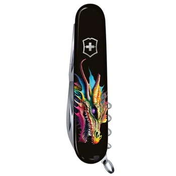 Складаний ніж Victorinox Spartan Zodiac Яскравий дракон багатофункціональний для активного відпочинку та туризму