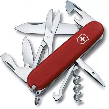 Складаний ніж Victorinox Climber Mat 14 функцій для активного відпочинку та повсякденного використання червоний