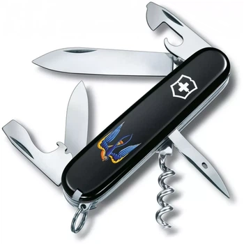 Складаний ніж Victorinox Spartan універсальний для активного відпочинку та подорожей з 12 функціями