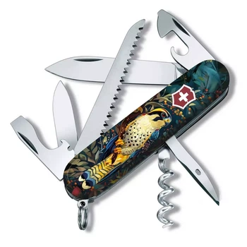 Складной нож Victorinox Camper 14 функций для туристов и активного отдыха стильный и функциональный инструмент