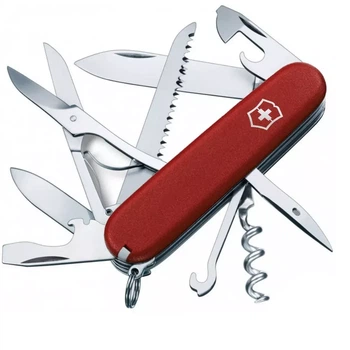 Складаний ніж Victorinox Huntsman Матовий для активного відпочинку та повсякденного використання з 15 функціями
