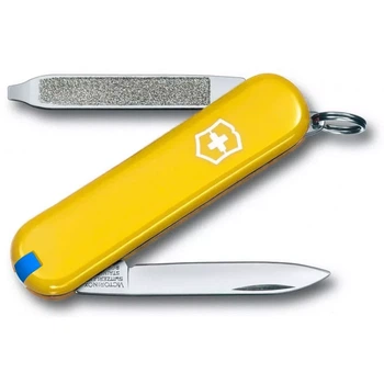 Складаний ніж Victorinox Escort для повсякденного використання багатофункціональний жовтий ніж із 6 функціями