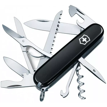 Швейцарський ніж Victorinox Huntsman 15 функцій для туристів та активного відпочинку компактний і